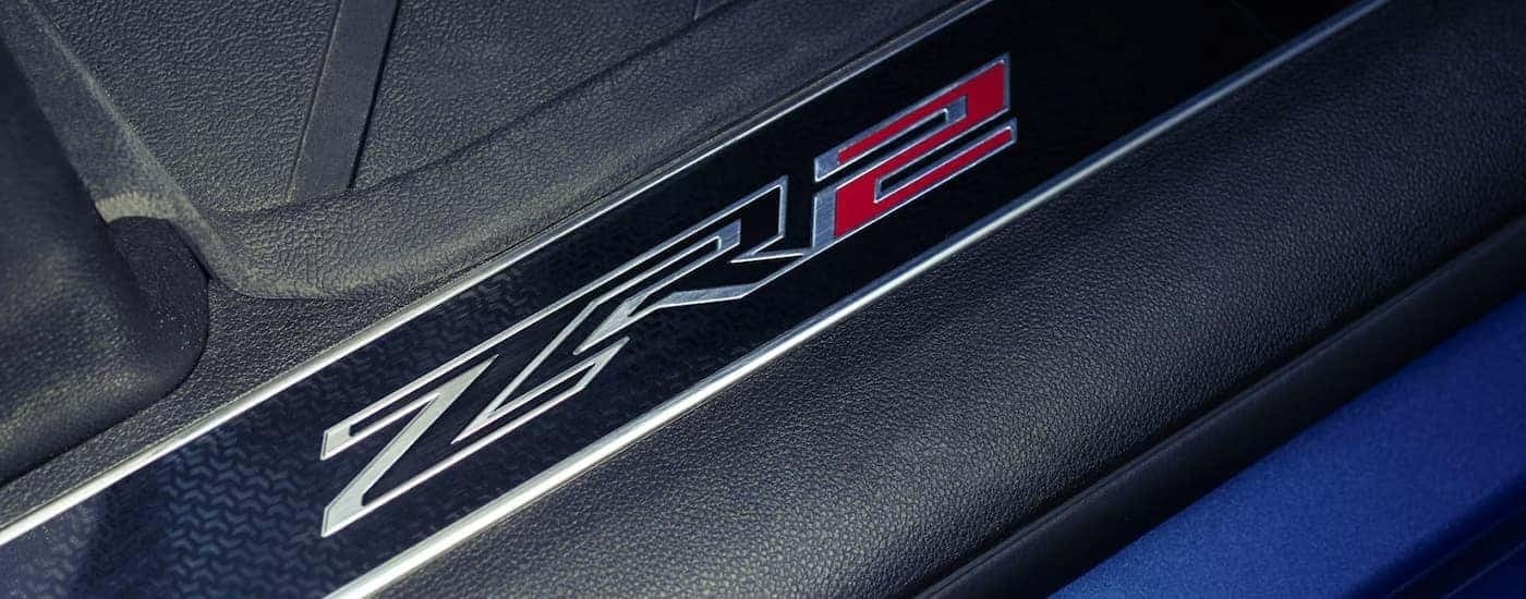 Close-up of ZR2 badge on a 2026 Chevy Silverado 1500 ZR2